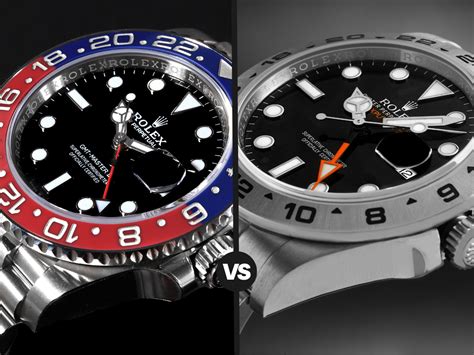 breitling avenger ii gmt vs rolex explorer ii|Breitling Rolex.